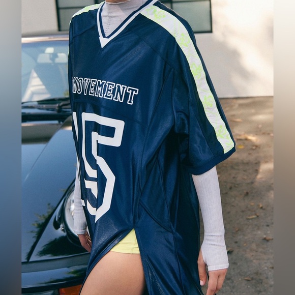 NWT Happy Camper Tee in Highlighter Navy Combo - Picture 3 of 8